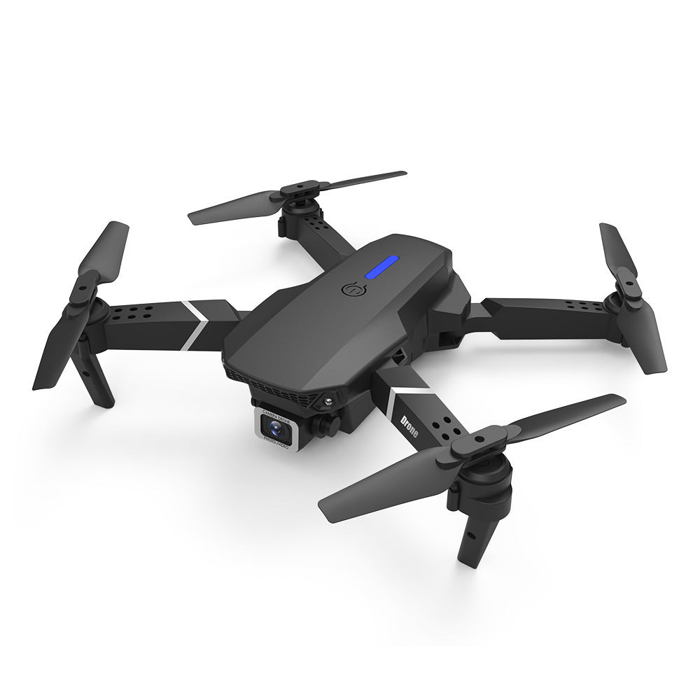 E88 Drone Photographie Aérienne HD 4K Double Caméra Télécommande Avion Jouet