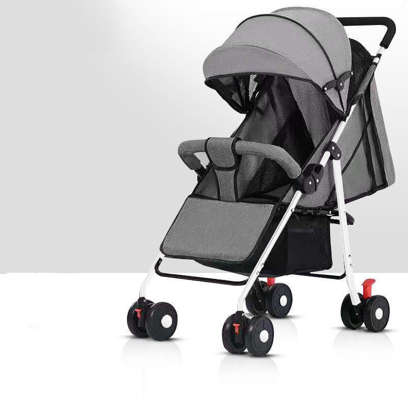 Bébé Poussette Est Portable Et Pliable