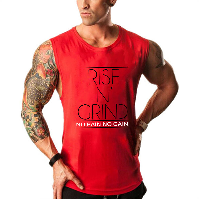 Sports sleeveless T-shirt 