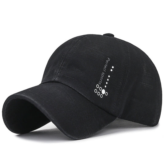 Casquette de baseball délavée et vieillie pour hommes