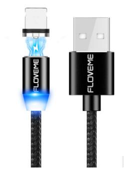 Compatible avec Apple, câble micro USB magnétique pour appareils Android et IOS