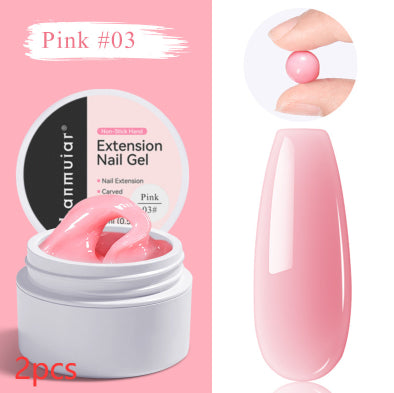 Non-stick Hand Pinch Shaping UV Nail Extension