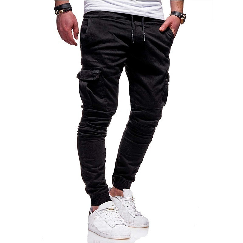 Men Autumn Thin Cotton Casual Pants 