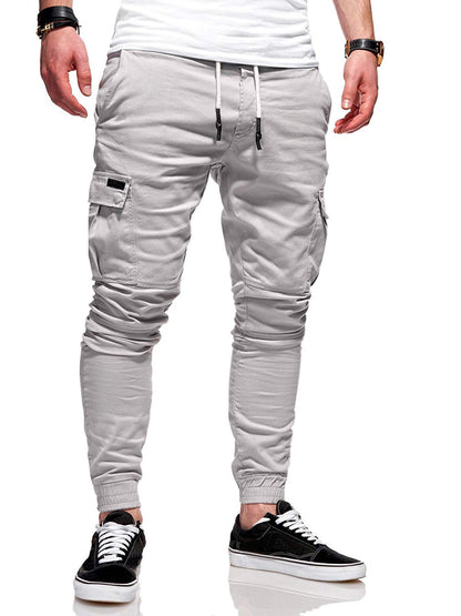 Men Autumn Thin Cotton Casual Pants