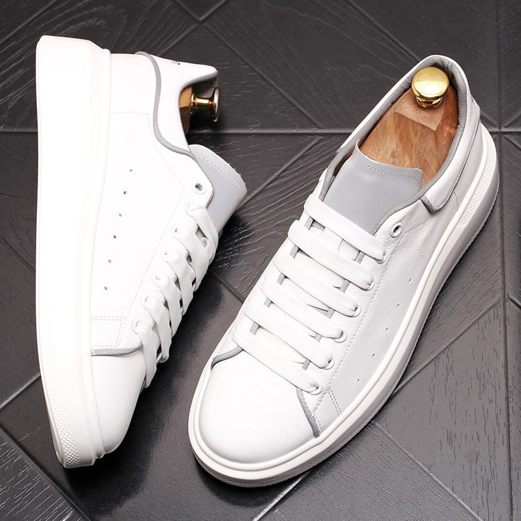 Men's white shoes