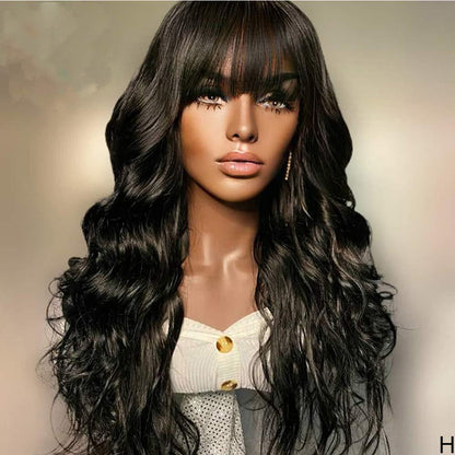 Cheveux  Curly Long en fibre