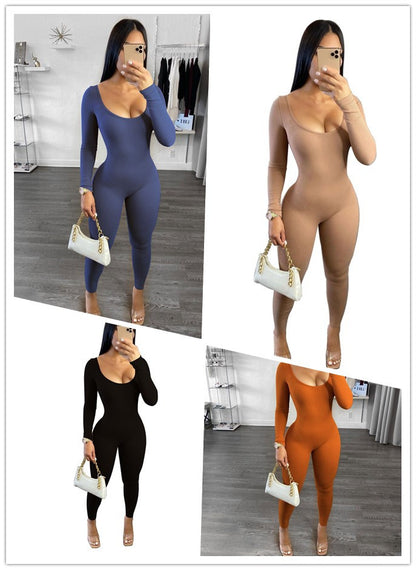 Women's Jumpsuit With Multiple Colors