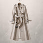 Women's Mid-length Trench Coat Autumn Long Windbreaker