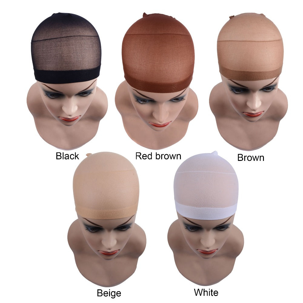 Wig special hair net mesh hat socks hat 2 pcs