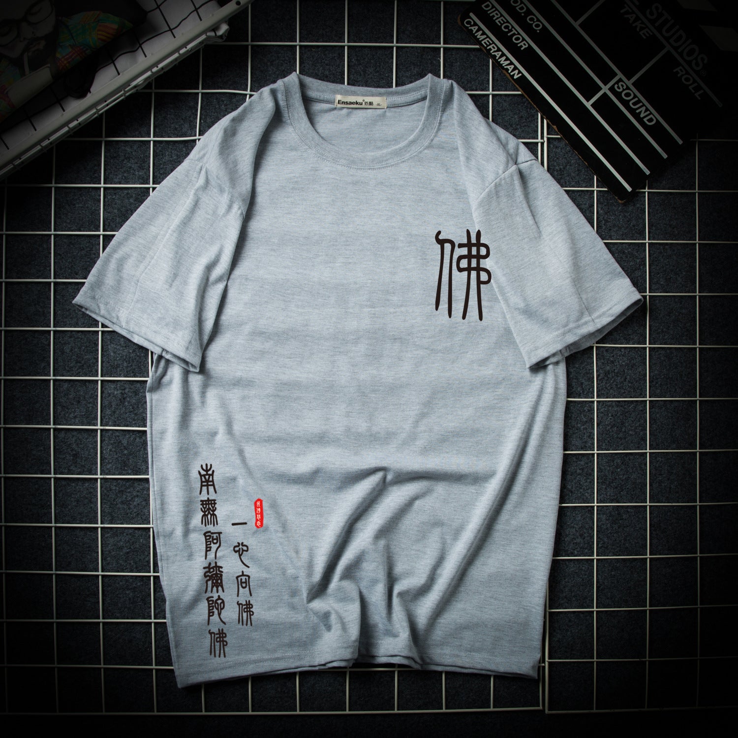 Buddhist printed T-shirt