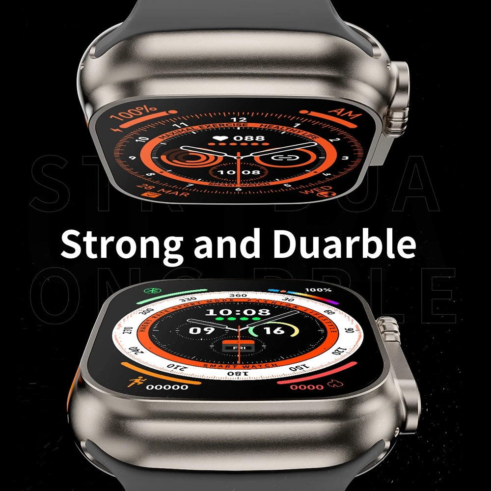 Smartwatch 2.08 Top Match Wireless Charging HD Screen