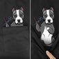 Husky print T-shirt