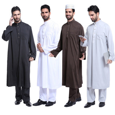 Muslims Arabia Mideast men's robe suit, TH805