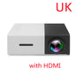 Portable Projector 3D Hd Led Home Theater Cinema HDMI-compatible Usb Audio Projector Yg300 Mini Projector