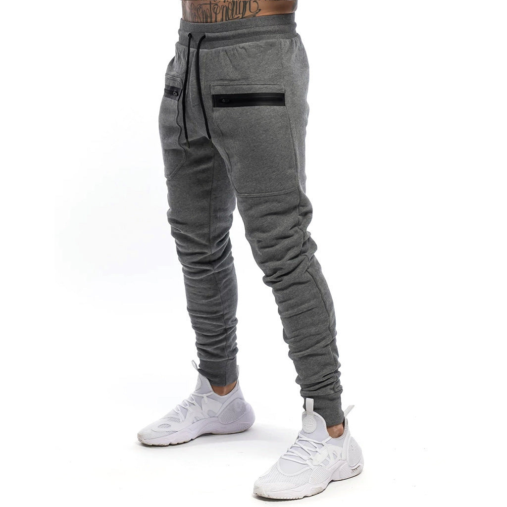 Running fitness pants men's casual