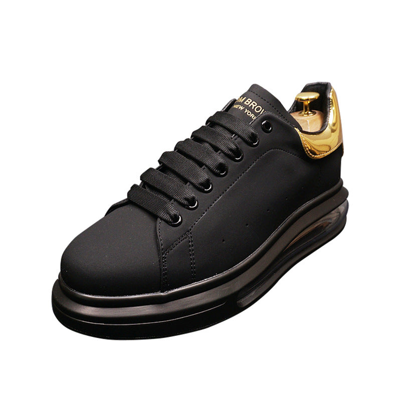 Men's Shoes Thick Sole Comfortable Men's Leisure Inner High Board Shoes