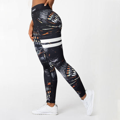 Pantalon de yoga  legging taille haute, pantalon de sport