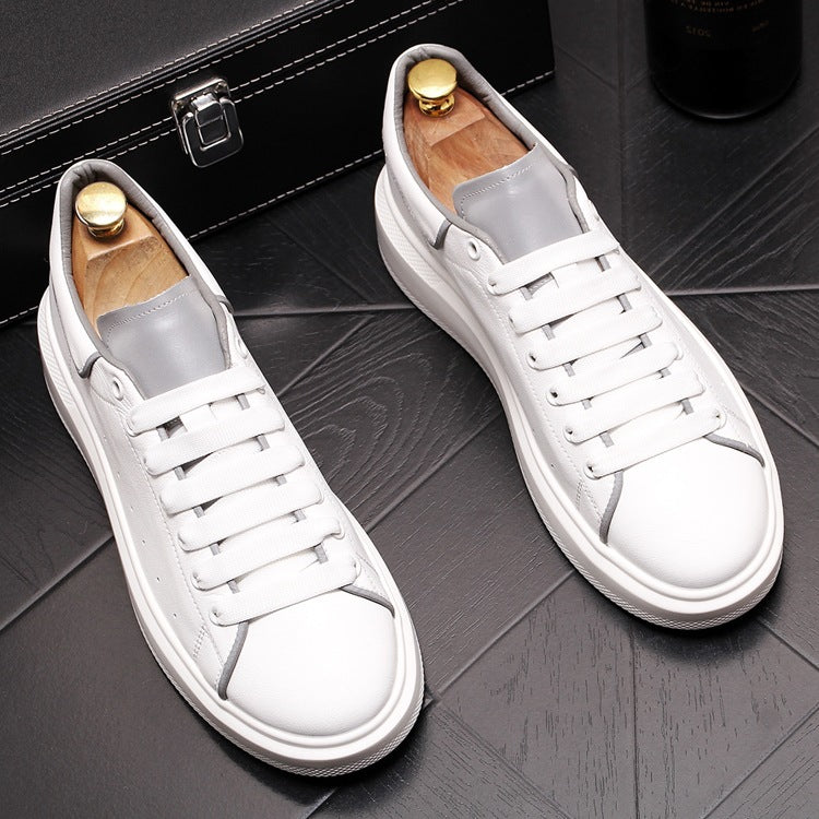 Men's white shoes