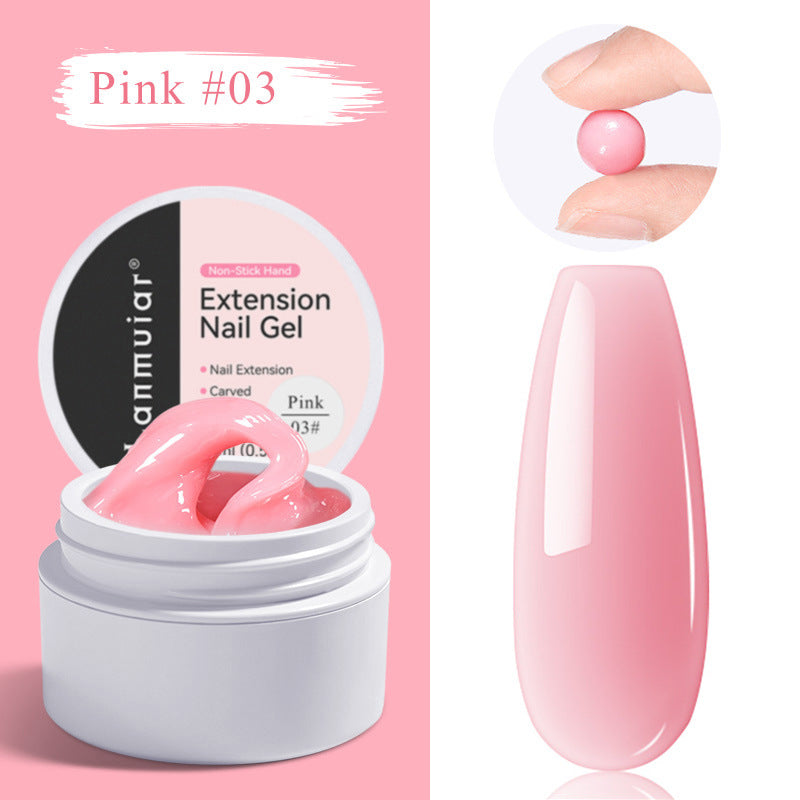 Non-stick Hand Pinch Shaping UV Nail Extension