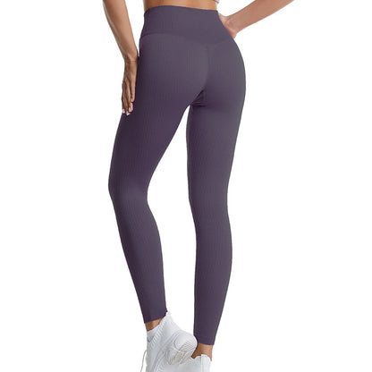 Women's Solid Color Large Size Seamless Yoga Pants Sports Quick Dry