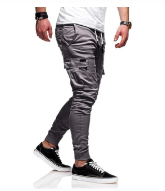 Men Autumn Thin Cotton Casual Pants 