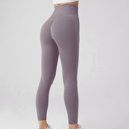 Leggings sans couture pantalons de Yoga contrôle du ventre