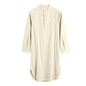 Men's Long Sleeve Button Solid Color Shirt Dress