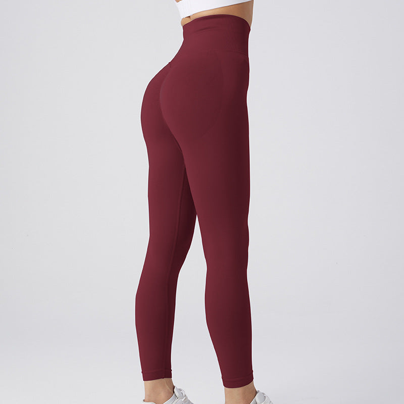 Leggings sans couture pantalons de Yoga contrôle du ventre