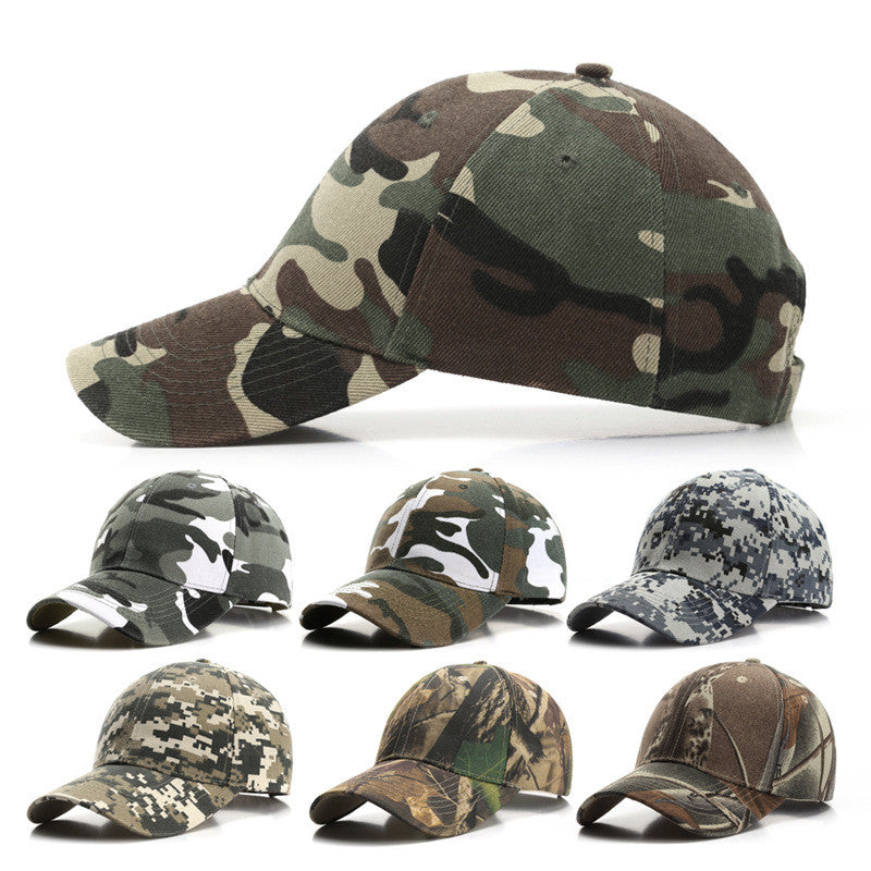 Men's And Women's Fashion Outdoor Digital Camouflage Baseball Sun Hat