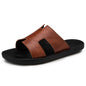 First Layer Leather Standard Size Flip-flop Slippers Men Slippers