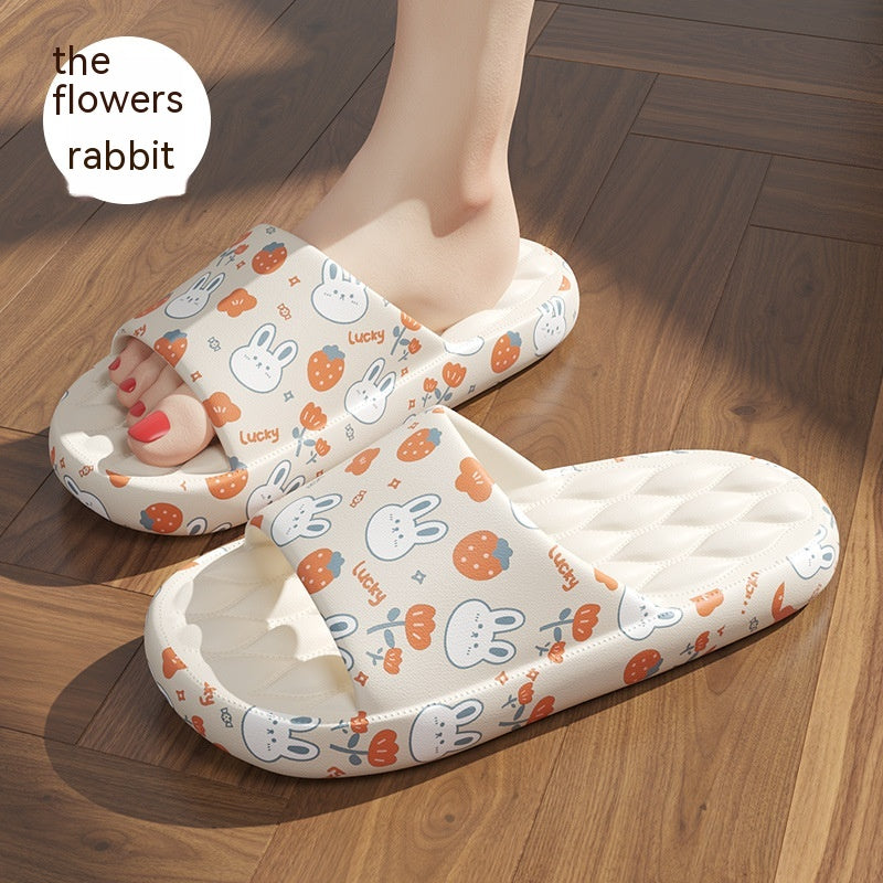 Men's And Women's Fashion Home Bathroom Non-slip Slippers