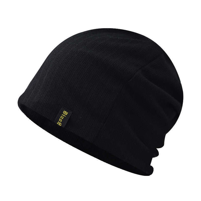 Baotou thin letter embroidery knitted hat