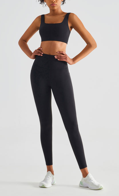 Taille haute Leggings Avec Nu Butt Lift Tight Exercice