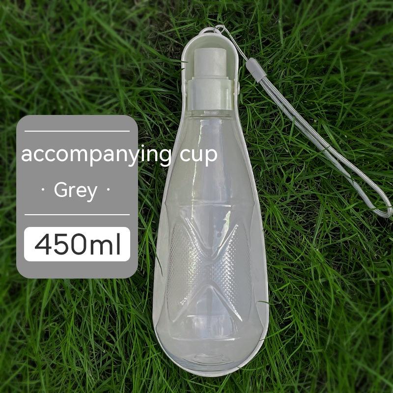 Tasse d'eau pour animaux de compagnie, bouteille d'eau pliante Portable pour l'extérieur pour chien, grande capacité de 550ml, bouteille de boisson pour chien moyen à grand